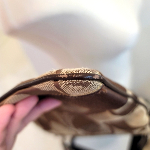 Coach Monogram Swingback Crossbody Bag - Picture 8 of 9